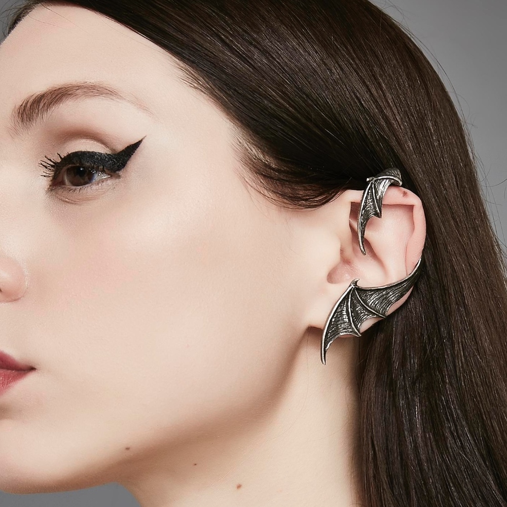A Night With Goethe Bat wing Ear wrap
